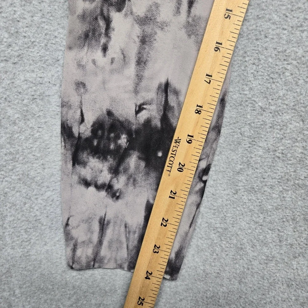 Lululemon Leggings Womens 8 Gray Tie Dye High Rise Ankle Pockets Athletic‎ Yoga